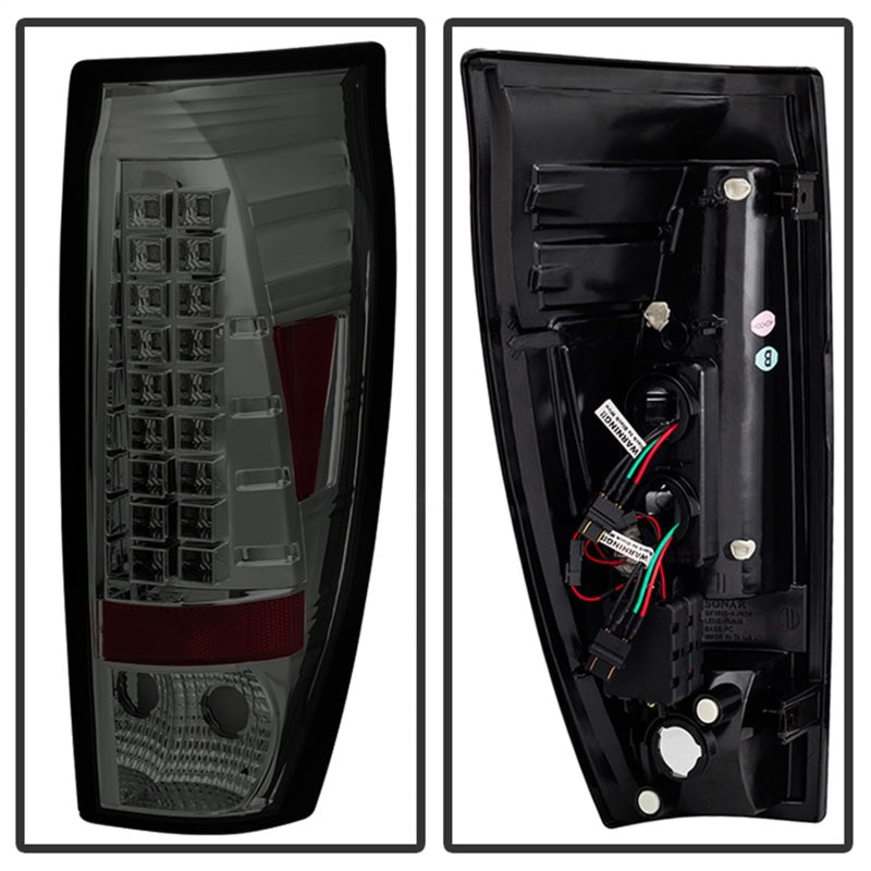 Spyder 5001085 fits Chevy 02-06 Avalanche LED Tail Lights Smoke ALT-YD-CAV02-LE