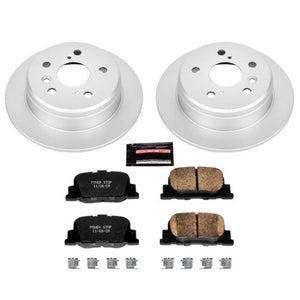 PowerStop fits Lexus ES300 Rear Z17 Evolution Geo 00-01met Coated Brake Kit
