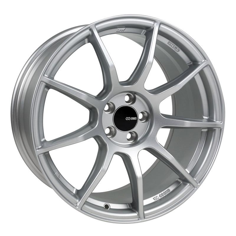 Enkei 492-790-8045BK TS9 17x9 5x100 45mm Offset 72.6mm Bore - Black Wheel