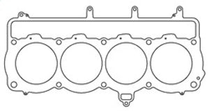 Cometic C5547-040 Cometic fits GM USAC Midget .040in MLS Cylinder Head Gasket -