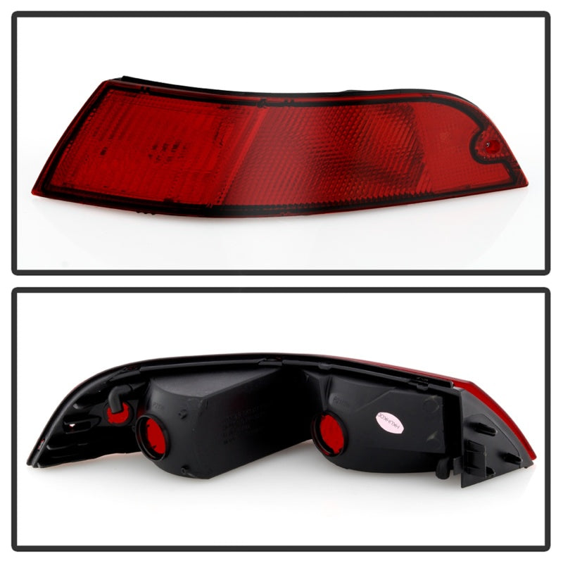 Spyder 5086761 fits Porsche 95-19 993 1998 OEM Tail Light - Red Smoke