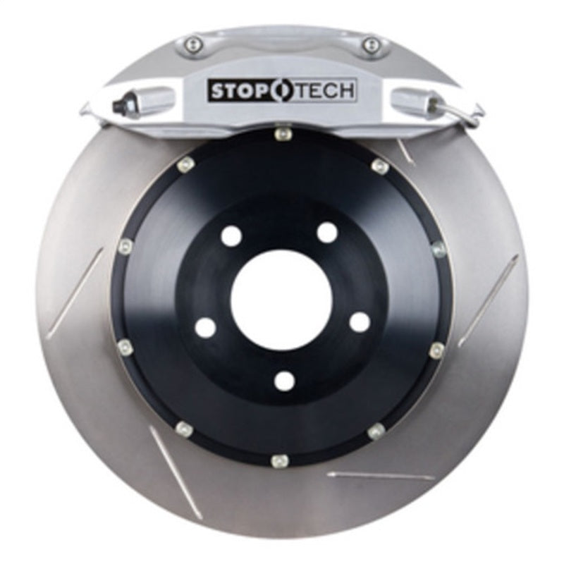 StopTech 83.137.0047.61 BBK fits BMW 01-07 M3 (E46) Rear 4 Piston 355x32 Silver Calipers Slotted Two Piece Rotors