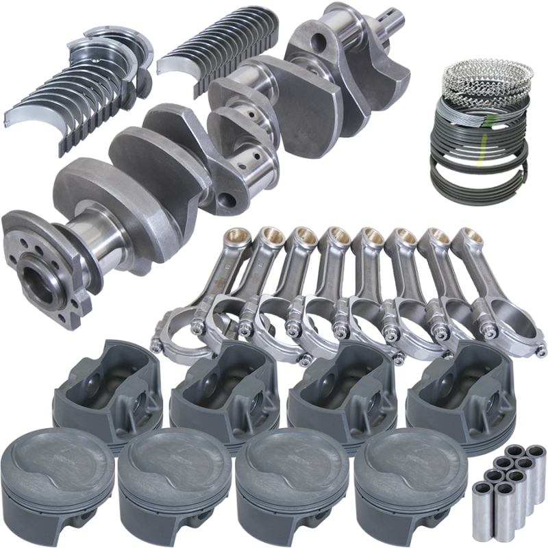 Eagle 13012040 fits Chevy 400 3.750in Crank 5.700in I-Beam Rods -20cc 4.165in Pistons Rotating Assembly