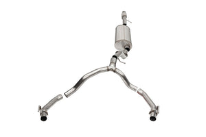 CORSA Performance 21131 Corsa 21-25 fits Cadillac Escalade 6.2L Dual Rear 3.5/2.75in Sport Cat-Back Exhaust Uses Factory Bezels