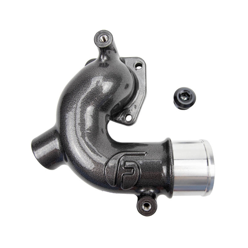 Wehrli WCF100157-FB fits Dodge 98-18 / Ram Cummins 5.9L/6.7L WCFab X Fleece Thermostat Housing - Flat Black