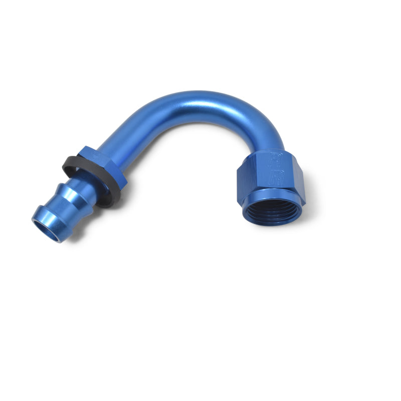 Russell 624310 Performance -8 AN Twist-Lok 150 Degree Hose End (1-1/4in Radius)