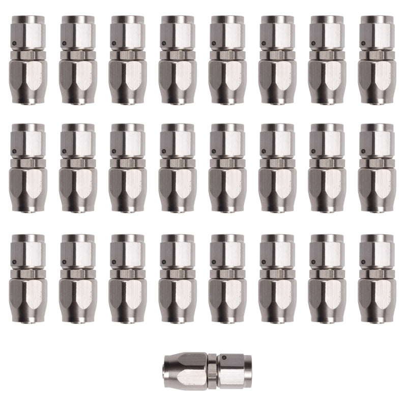 Russell 610019 Performance -4 AN Endura Straight Full Flow Hose End (25 pcs.)