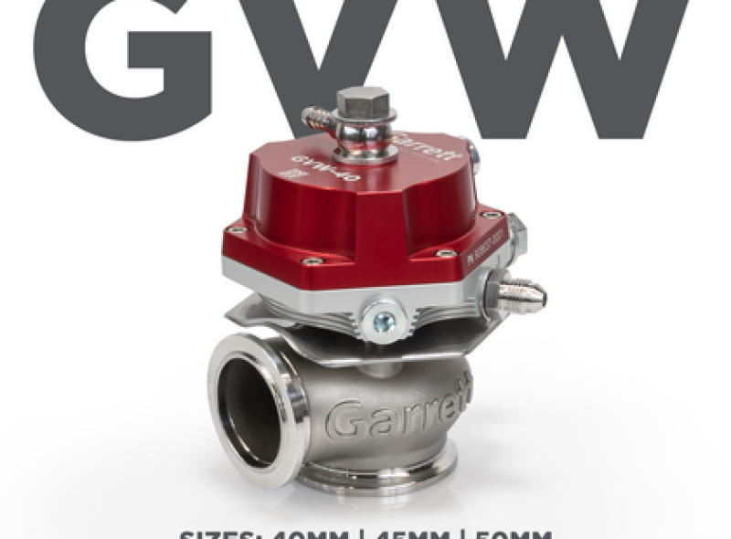 Garrett 908828-0001 GVW-45 45mm Wastegate Kit - Red