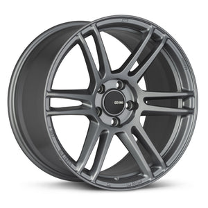 Enkei 530-885-6538GR TSR-6 18x8.5 5x114.3 38mm Offset 72.6mm Bore Titanium Gray Wheel