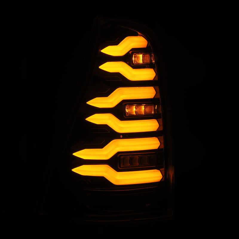 AlphaRex 690070 03-09 fits Toyota 4Runner LUXX-Series LED Tail Lights- Black