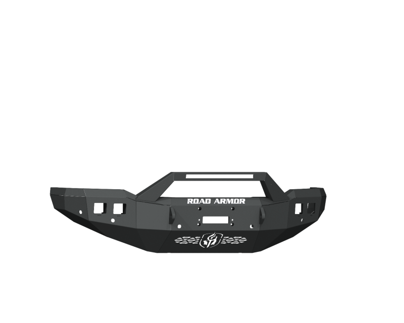 Road Armor 4192F3B 19-20 Ram 2500 Stealth Front Winch Bumper w/Pre-Runner Guard/6 Sensor Holes - Blk
