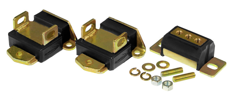 Prothane 7-1901-BL fits GM Motor & Trans Mount Kit - Black