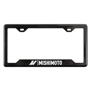 Mishimoto MMPROMO-FRAME-CF-G Carbon Fiber License Plate Frame - Gloss