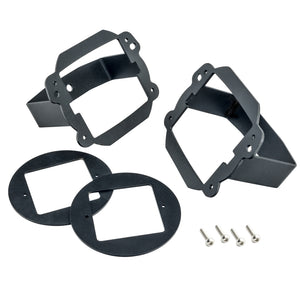 ORACLE Lighting 2179-504 Oracle fits Jeep JK Fog Light to Cube Light Conversion Mount Brackets (Pair) w/ Bezel