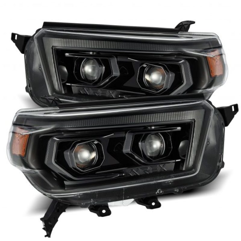 AlphaRex  880754 fits Toyota 10-13 4Runner PRO-Series Proj Headlights Plank Styl