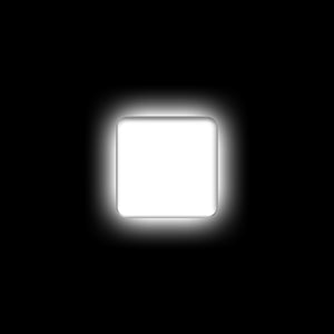 ORACLE Lighting 3140-I-001 Universal Illuminated LED Letter Badges - Matte Wht Surface Finish - I