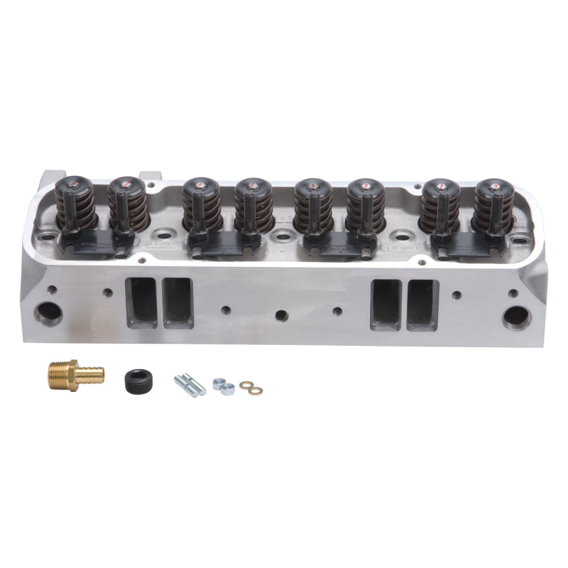 Edelbrock 61525 Cylinder Head Performer RPM CNC fits Pontiac 1962-1969 455 CI V8 87 cc Combustion Chamber