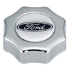 fits Ford 302-230 Racing fits Ford Oval Logo Screw In Type Oil Fill Cap - Chrome Finish