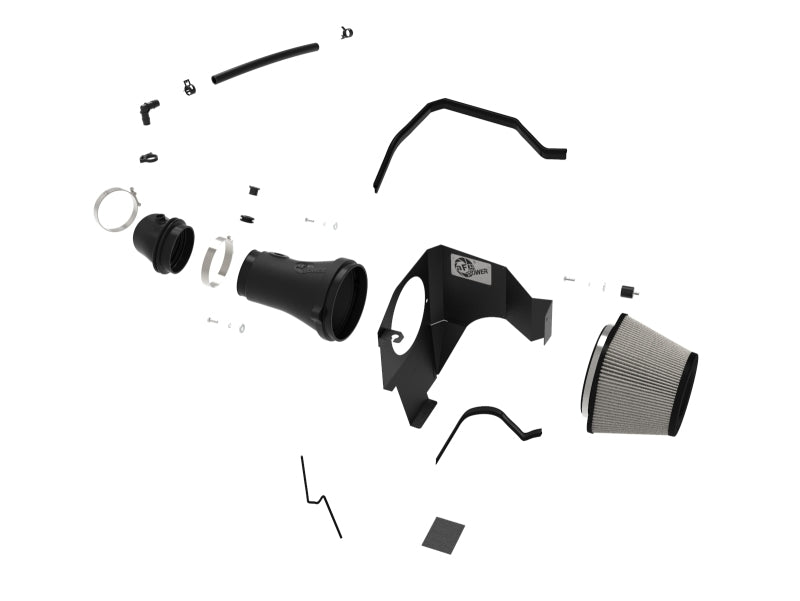 AFE 54-12852D  FORCE Stage-2XP Cold Air Intake System w/Pro DRY S - Media Black