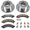 PowerStop K5328 36 03 fits Chevrolet Express 3500 Rear Z36 Truck & Tow Brake Kit