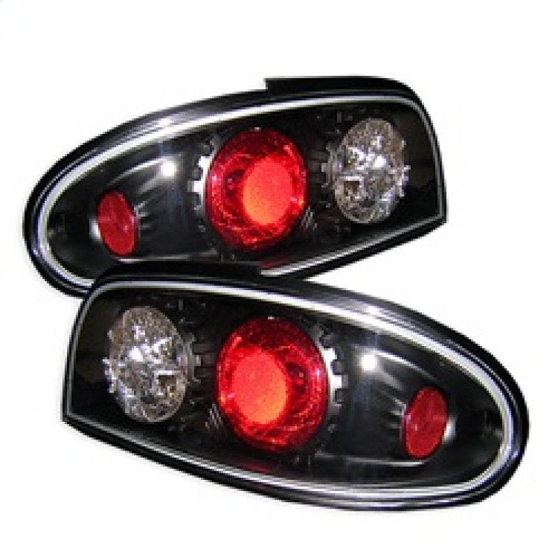 Spyder 5006752 fits Nissan 93-97 Altima Euro Style Tail Lights Black ALT-YD-NA9