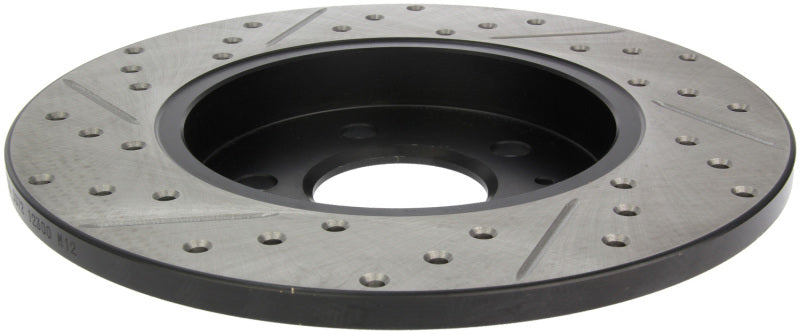 Stoptech 127.33097L Slotted & Drilled Sport Brake Rotor