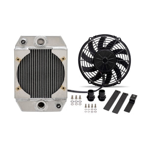 Mishimoto MMRAD-UNI-DRGN Universal Drag Race Performance Aluminum Radiator - Natural