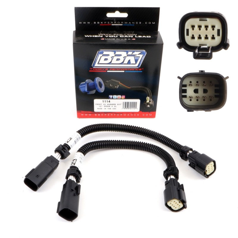 BBK  1114 fits Dodge 05-20 Hellcat 6.2L 6 Pin Front O2 Sensor Wire Harness Exten