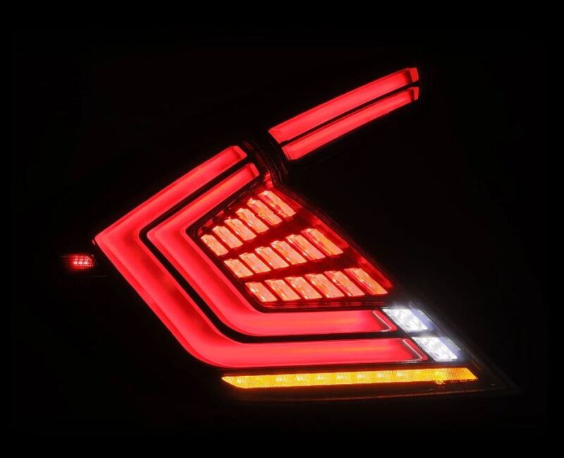 AlphaRex 676010 16-21 fits Honda Civic Hatchback / Type-R FK8 Nova-Series LED