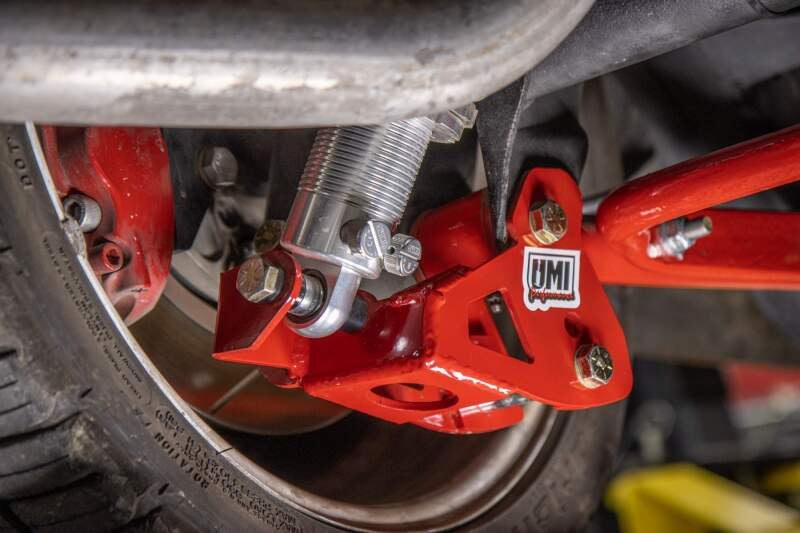 UMI Performance 4057-175 64-72 fits GM A-Body Rear Coilover Brackets Bolt In (17