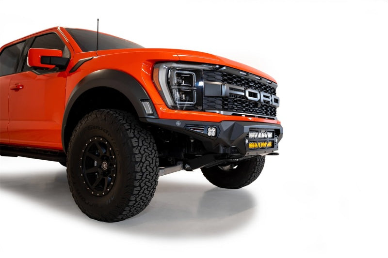 Addictive Desert Designs F210012140103 2021+ fits Ford Raptor Bomber Front Bumper w/ Dual 20IN LED Mounts