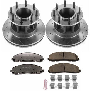 Power Stop K7669 36 fits Ford F-350 Super Duty Front Z36 Truck & Tow Brake Kit