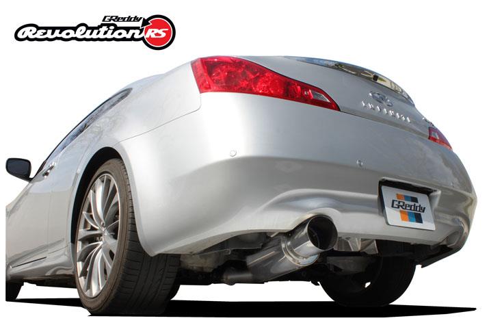 GReddy 10128103 07-14 fits Infiniti G37 Single Revolution RS Exhaust