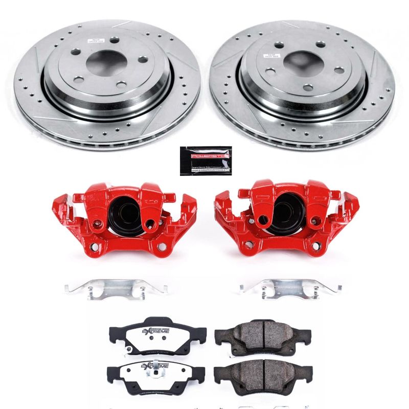 PowerStop KC5953 36 fits Dodge Durango Rear Z36 Truck & Tow Brake Kit w/Calipers