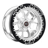 Weld  76MP509A65F S76 15x9 / 5x4.5 BP / 6.5in. BS Polished Wheel (Medium Pad) -