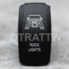 SPOD 860495 Rocker JK Rock Lights Switch