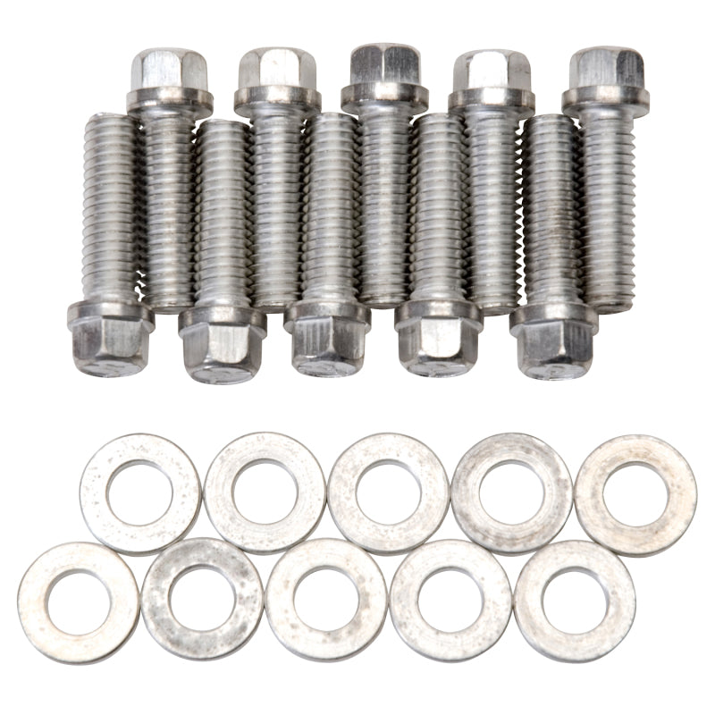 Edelbrock 8559 Plated Intk Bolt Kit for 2156
