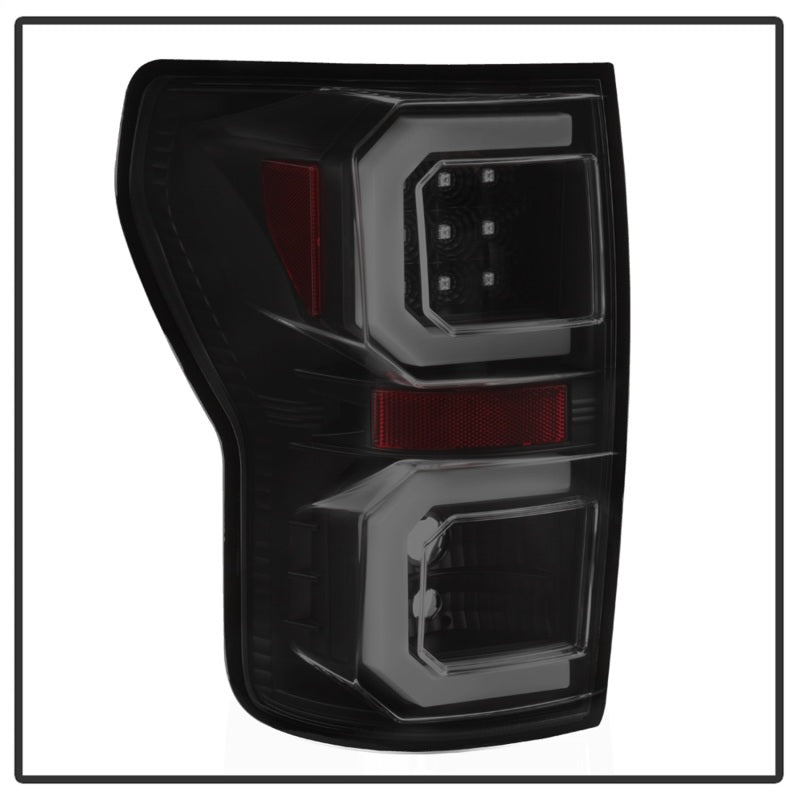 Spyder 5085443 fits Toyota 07-13 Tundra V2 Light Bar LED Tail Lights - Smoke AL