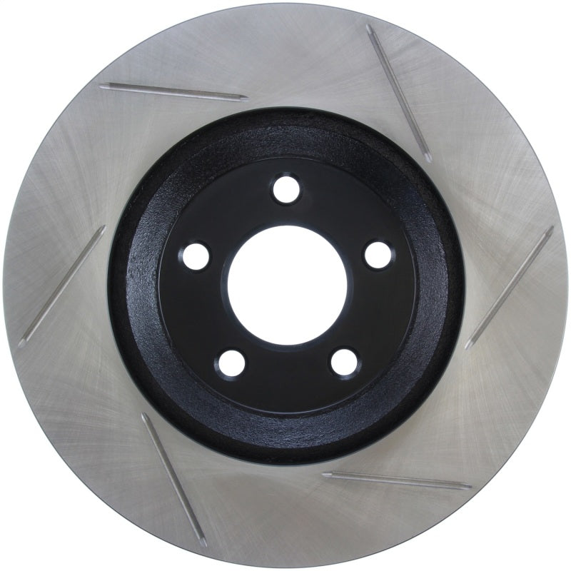 Stoptech 126.61086SR Power Slot 05-10 fits Mustang GT V8-4.6L Front Right Slotted Rotor