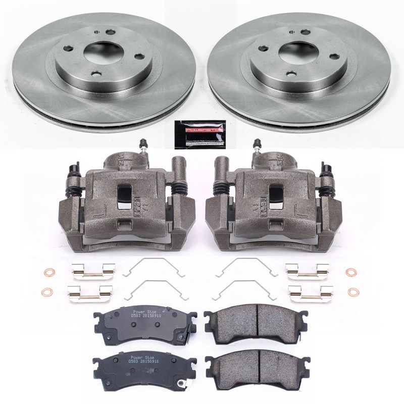 PowerStop fits Mazda 99-00 Protege Front Autospecialty Brake Kit w/Calipers