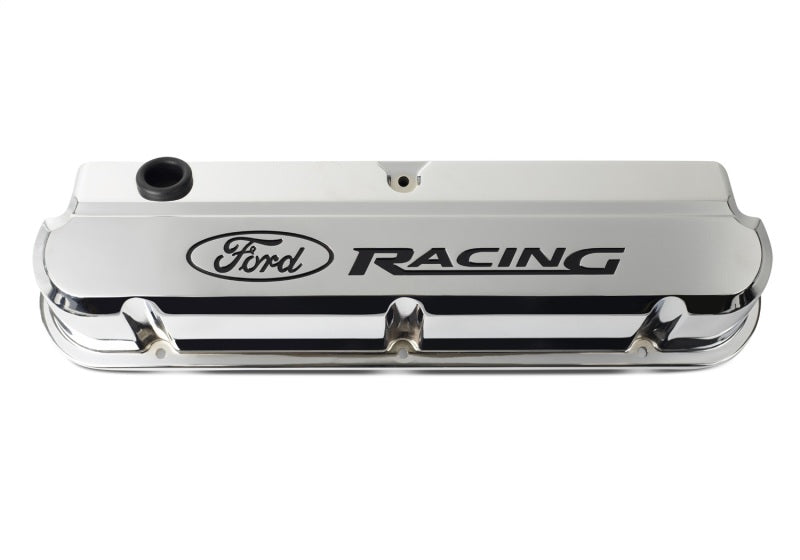 fits Ford 302-139 Racing 289-351 Slant Edge Chrome Valve Cover