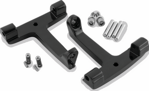 Kuryakyn Passenger Floorboard Mount FLH FLT 93 and Up Black