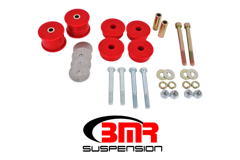 BMR BK049 S550 Mustang Differential Bushing Kit (Polyurethane) - Red