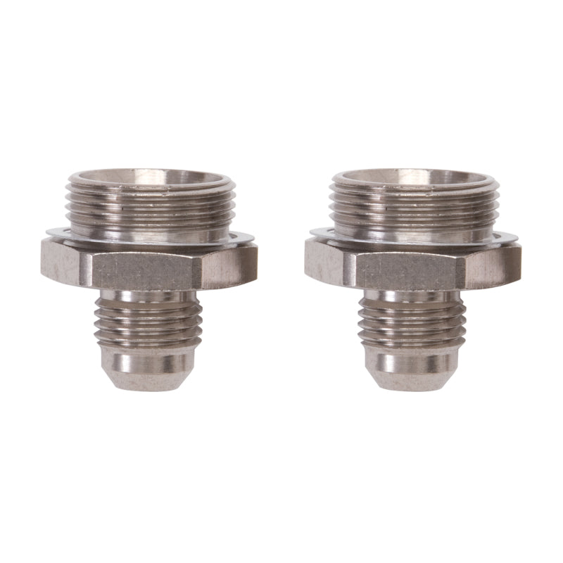 Russell 640221 Performance -6 AN Carb Adapter Fittings (2 pcs.) (Endura)
