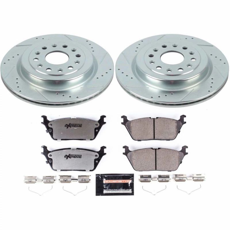 PowerStop K8184-36 2019 fits Ram 1500 Rear Z36 Truck & Tow Brake Kit