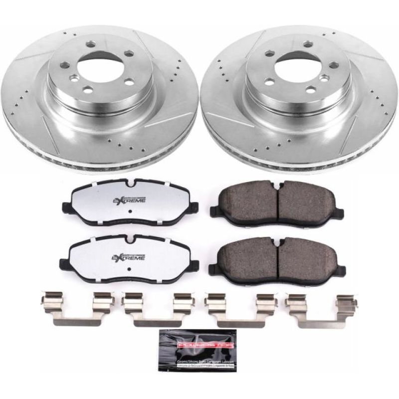 PowerStop K5419 36 06 09 fits Rover Range Rover Front Z36 Truck & Tow Brake Kit