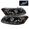 Spyder 5010667 fits Honda 08-12 Accord 4Dr Projector Headlights- LED Halo DRL B