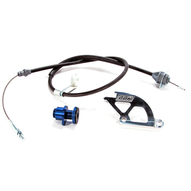 BBK  15055 Mustang Adjustable Clutch Quadrant Cable And Firewall Adjuster Kit