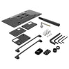COBB 861630 Redline Carbon Fiber License Plate Relocation Mount 08-14 fits Subaru WRX/STI