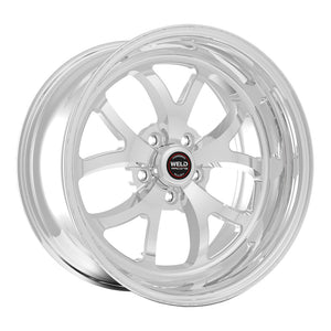 Weld  76HP8100W66A S76 18x10 / 5x115mm BP / 6.6in. BS Polished Wheel (High Pad)